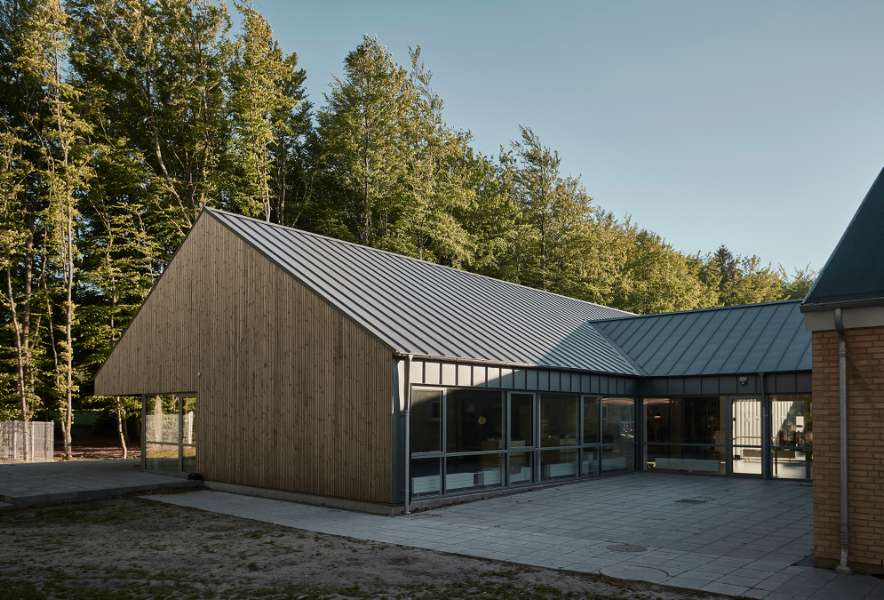 Renovation of Skørping School using steel profiles, Skørping Skole, Himmerlandsvej 59, 9520 Skørping